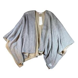 Calvin Klein Reversible Knit Poncho NWT - One Size